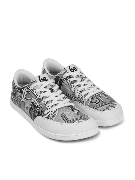 Barefoot Sneakers Be Lenka Rebound - Comics Black & White