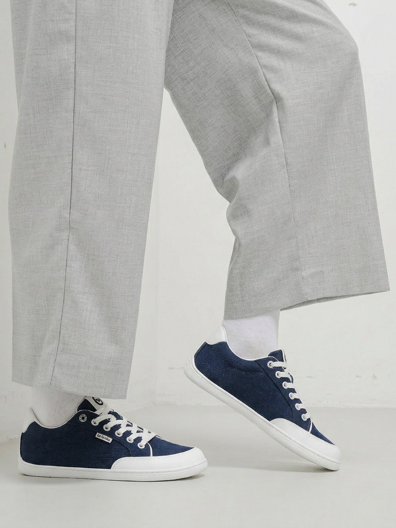 Barefoot Sneakers Be Lenka Rebound - Dark Blue & White