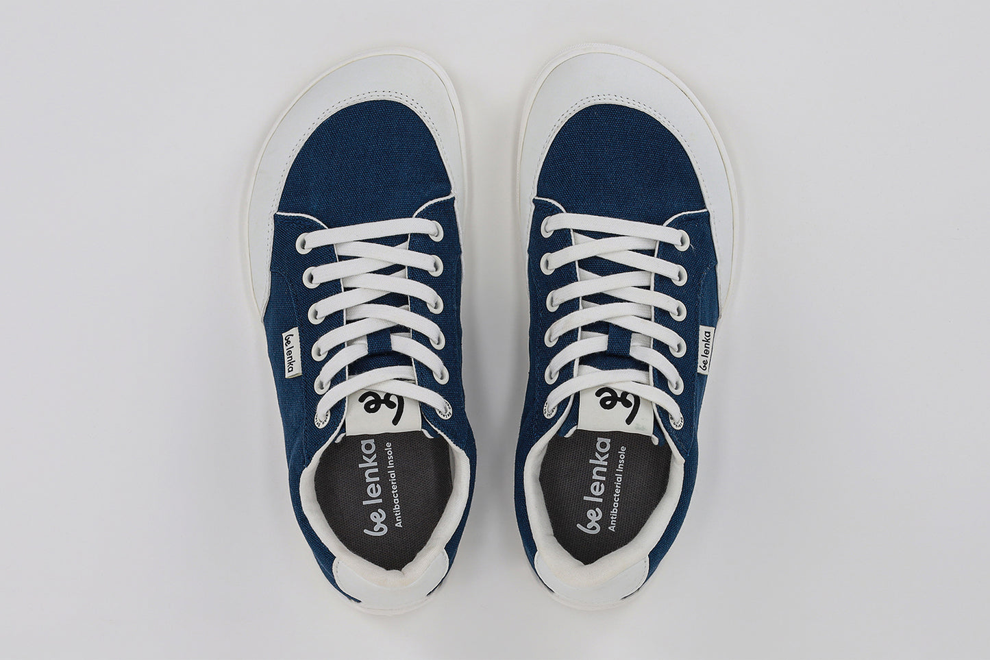 Barefoot Sneakers Be Lenka Rebound - Dark Blue & White