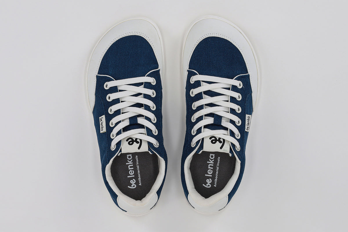 Barefoot Sneakers Be Lenka Rebound - Dark Blue & White