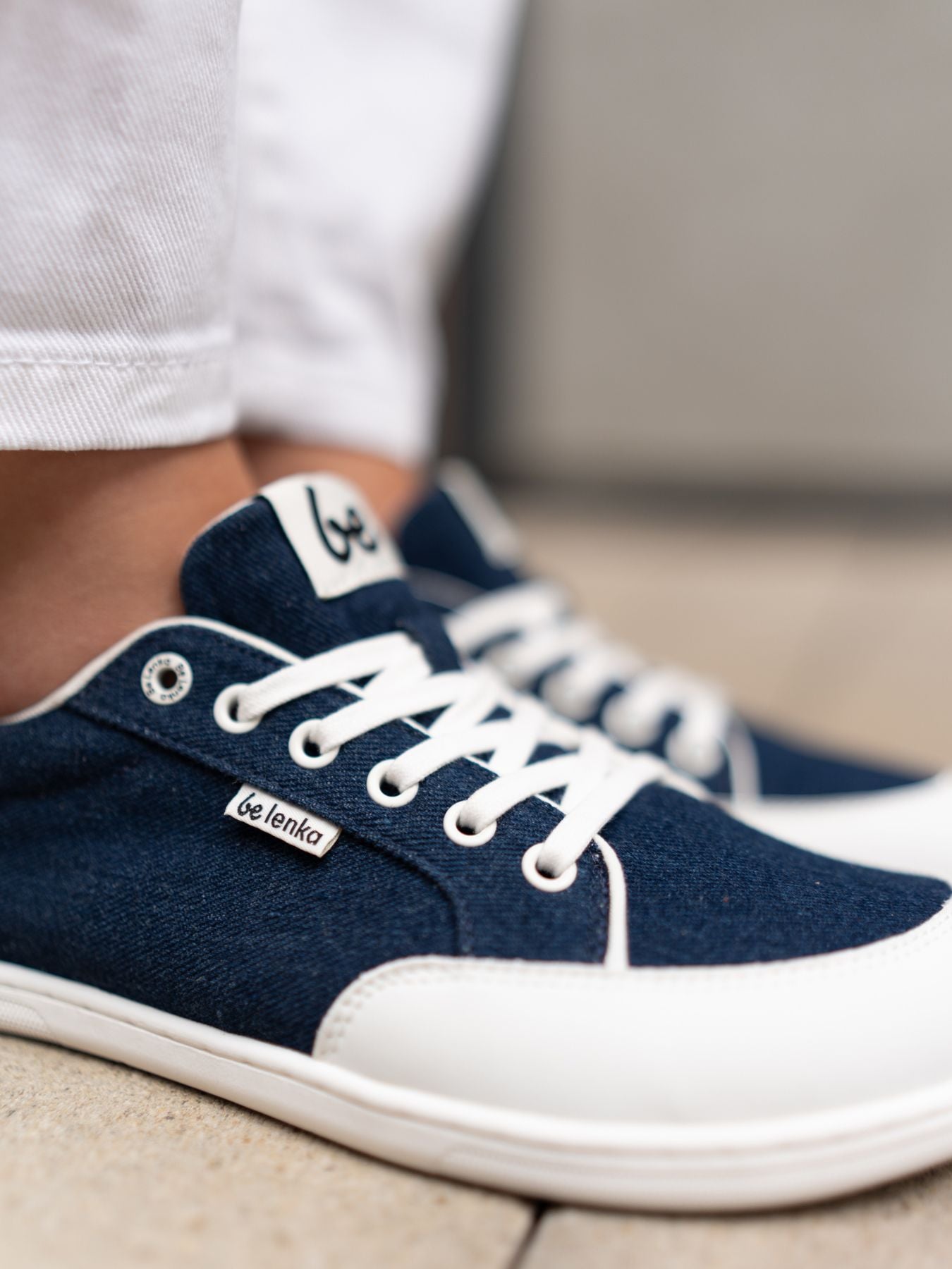 Baskets pieds nus Be Lenka Rebound - Denim Bleu foncé