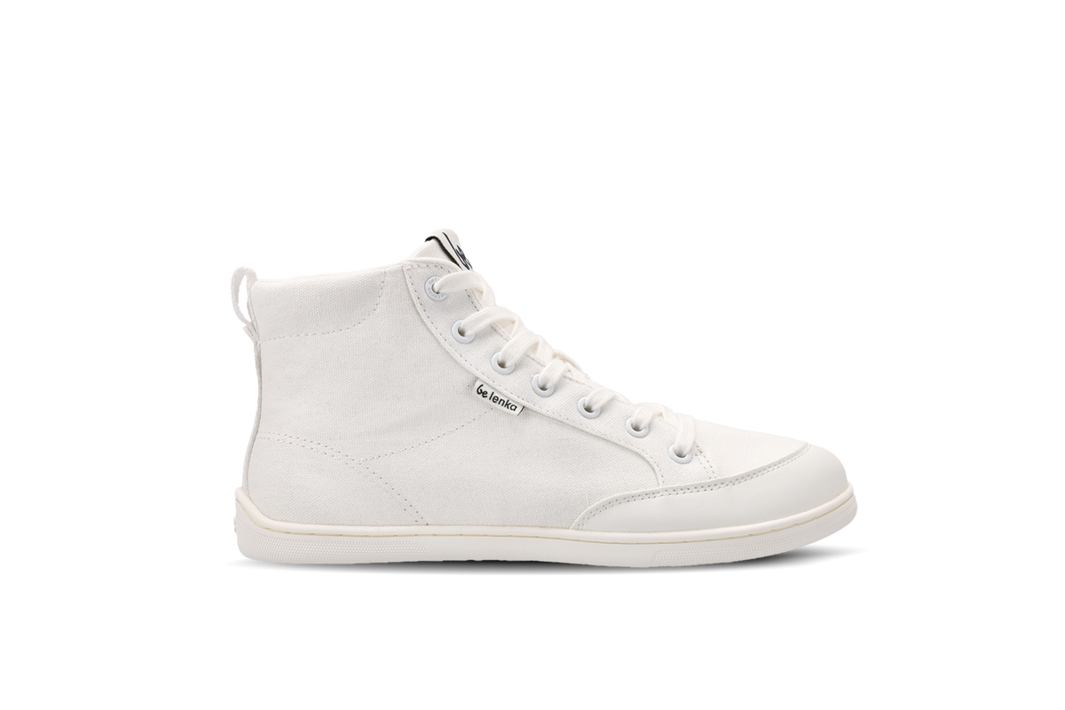 Barefoot Sneakers Be Lenka Rebound - High Top - All White