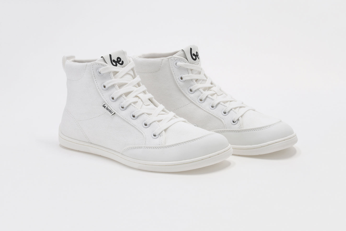 Barefoot Sneakers Be Lenka Rebound - High Top - All White