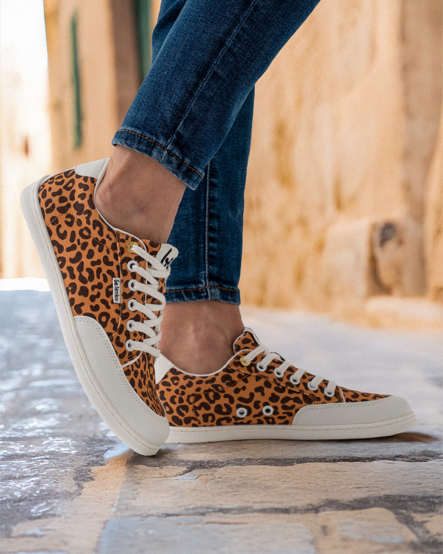 Barefoot Sneakers Be Lenka Rebound - Leopard