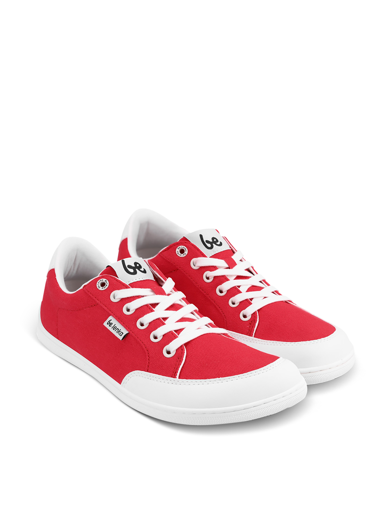 Baskets pieds nus Be Lenka Rebound - Rouge et blanc