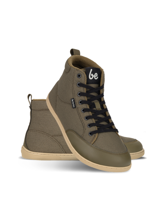Barefoot Sneakers Be Lenka Rebound Thermo - Army Green