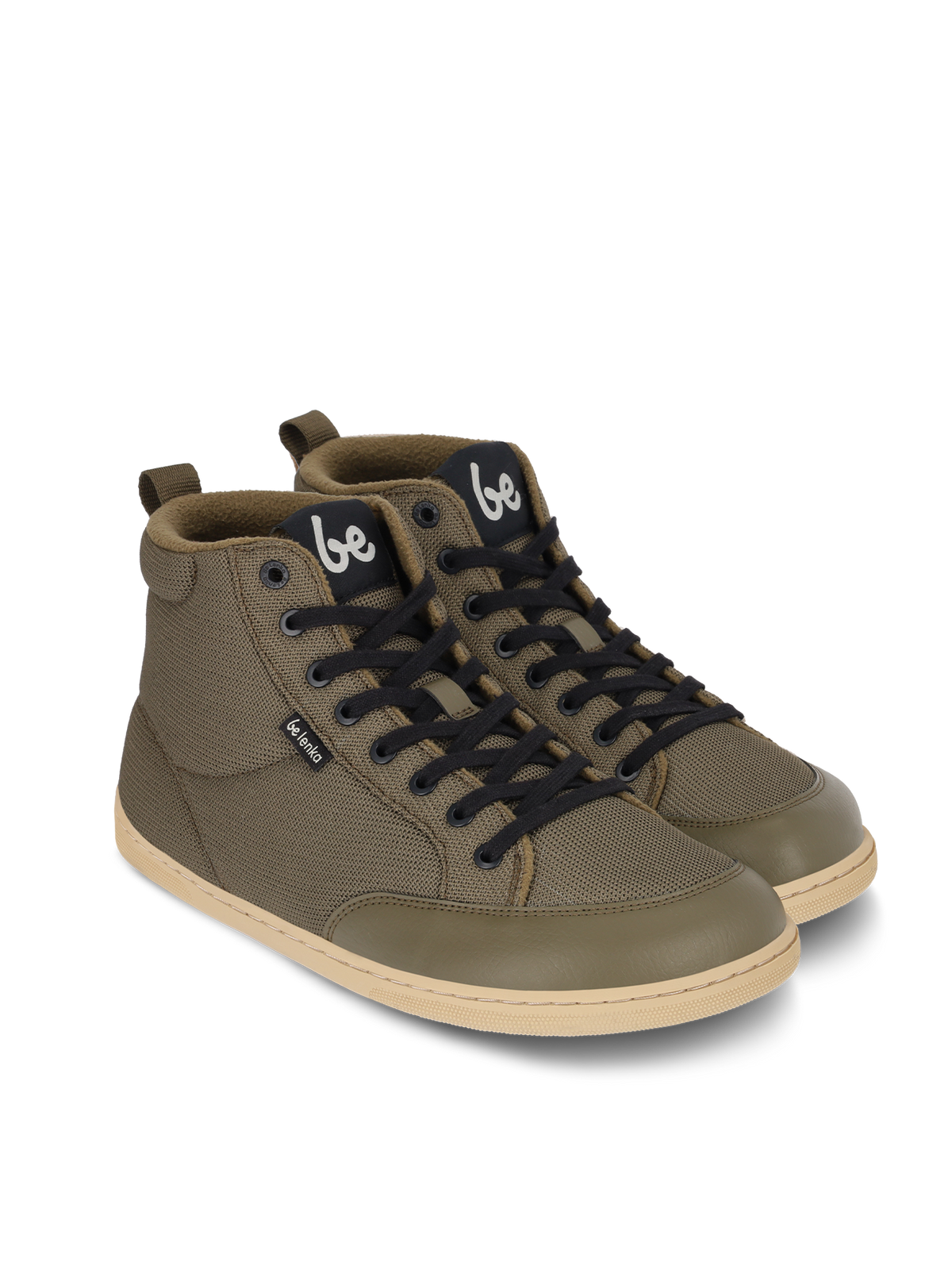 Barefoot Sneakers Be Lenka Rebound Thermo - Army Green