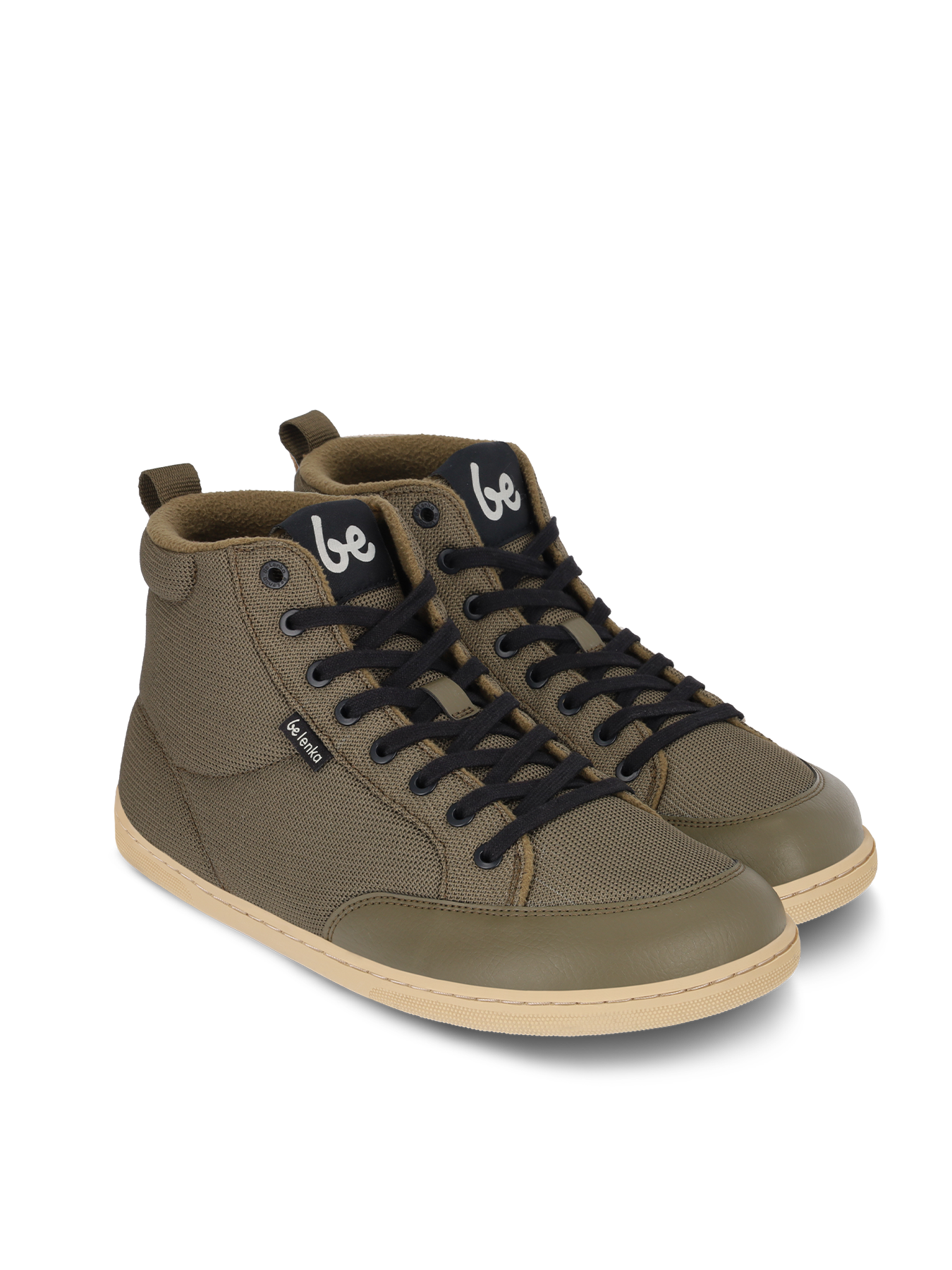 Barefoot Sneakers Be Lenka Rebound Thermo - Army Green