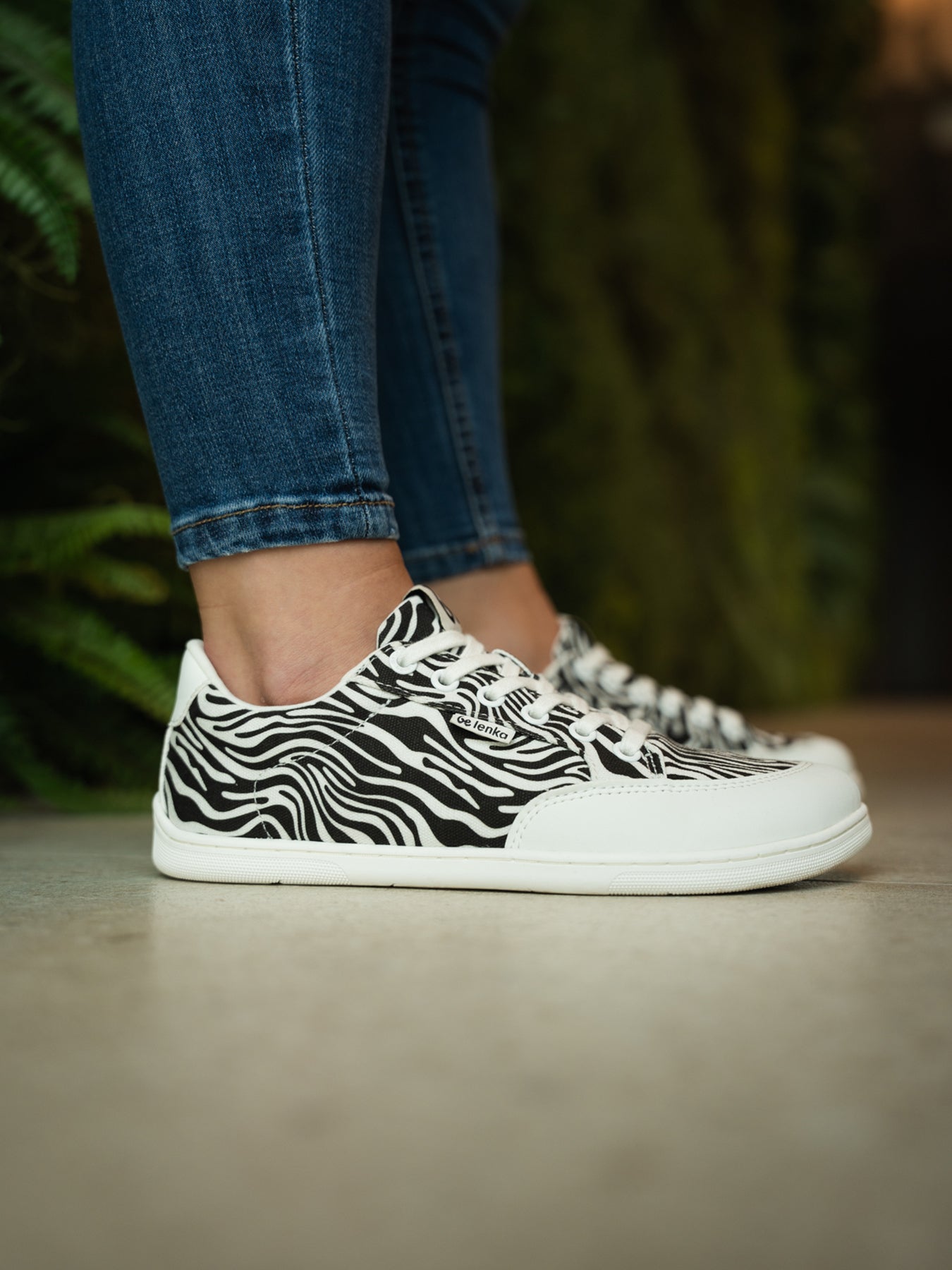 Barefoot Sneakers Be Lenka Rebound - Zebra