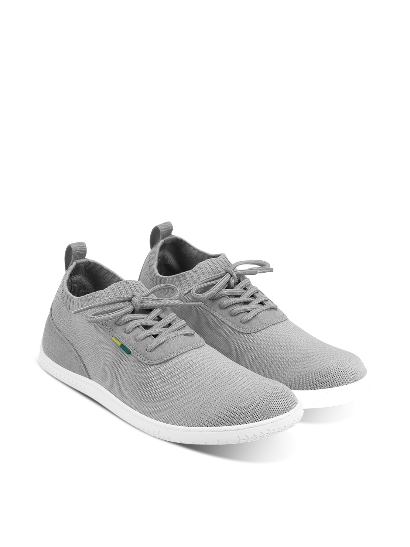 Barefoot Sneakers - Be Lenka Stride - Grey & White
