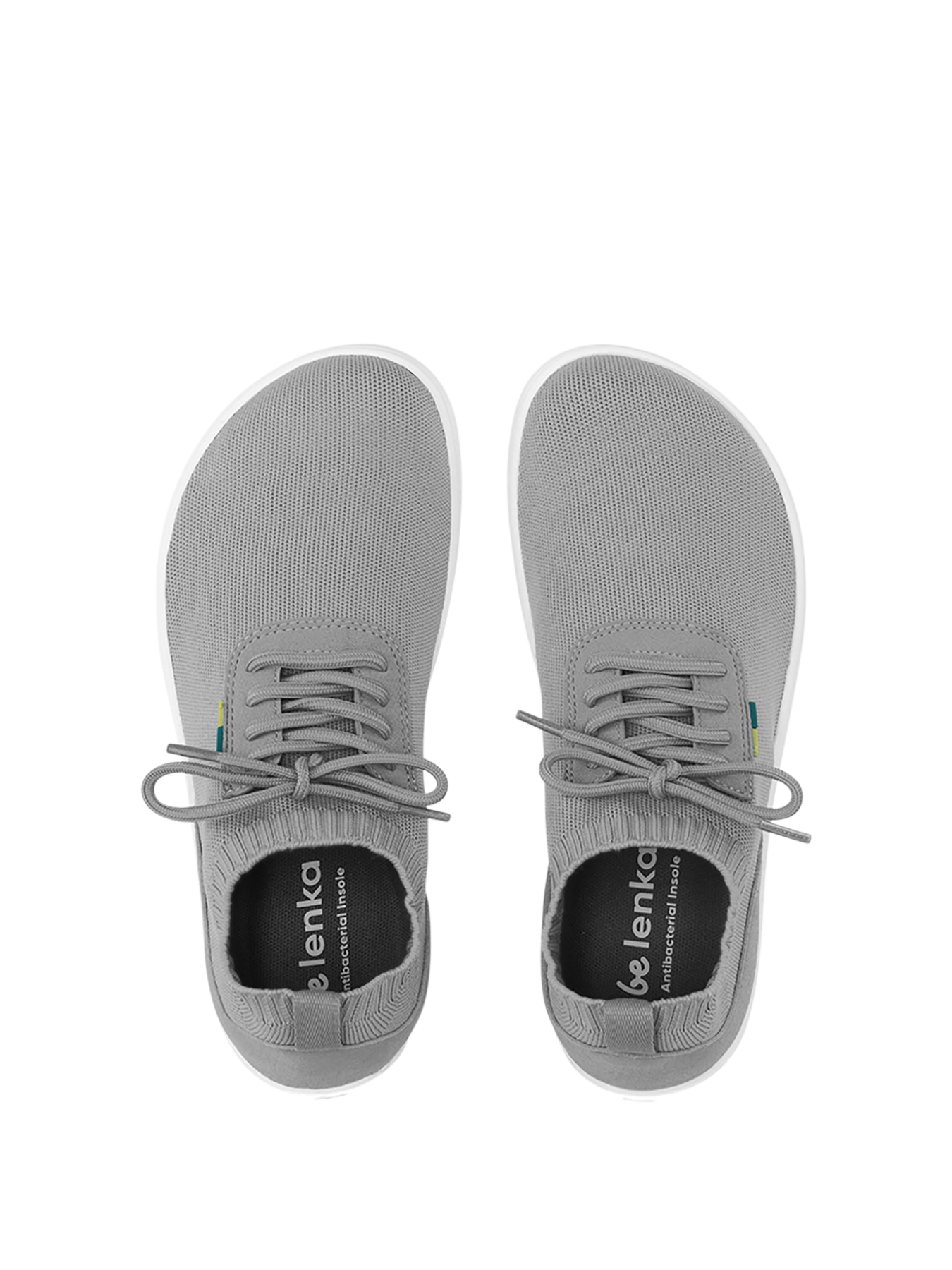 Barefoot Sneakers - Be Lenka Stride - Grey & White
