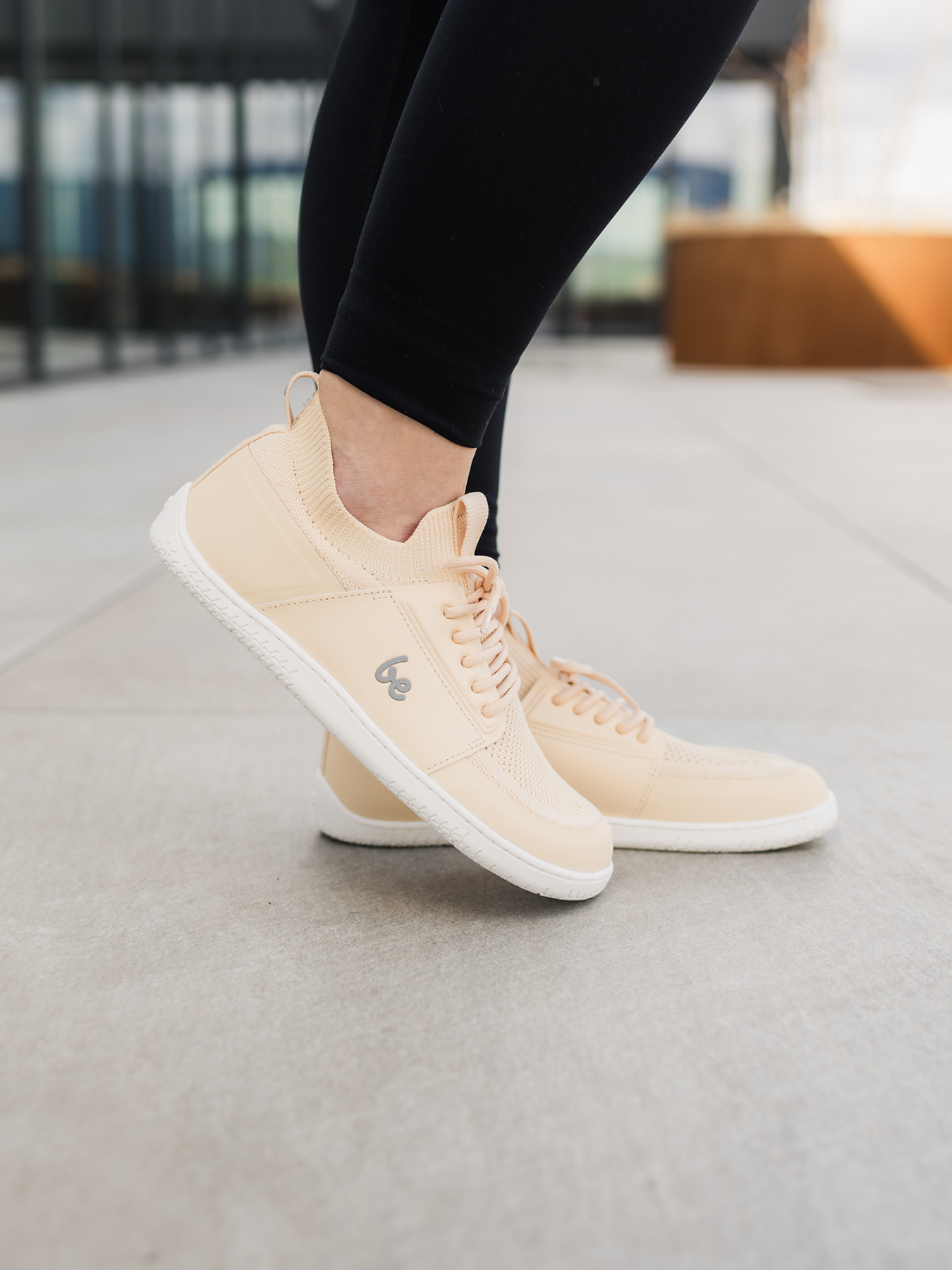 Baskets pieds nus Be Lenka Swift - Beige Crème
