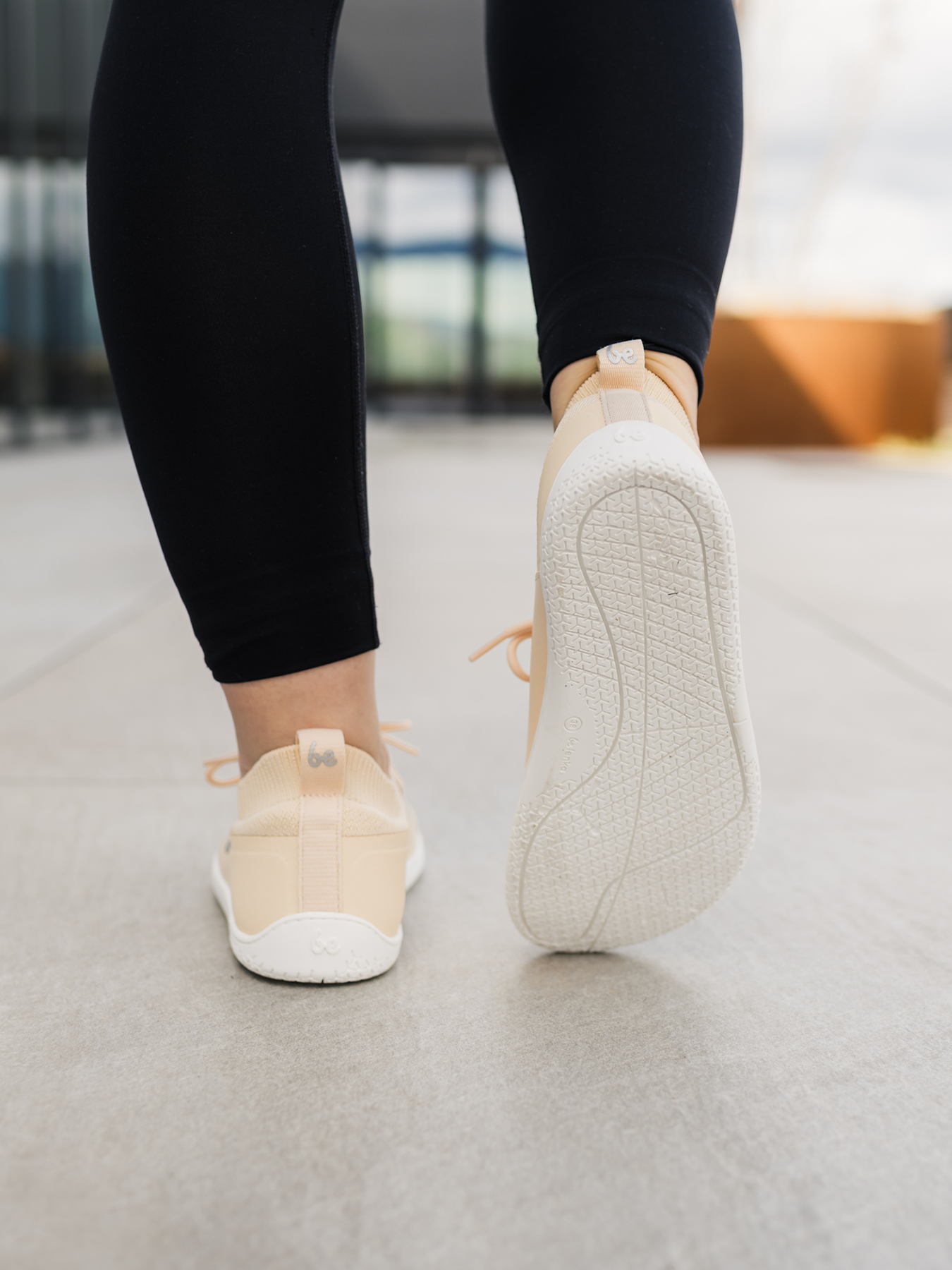 Baskets pieds nus Be Lenka Swift - Beige Crème