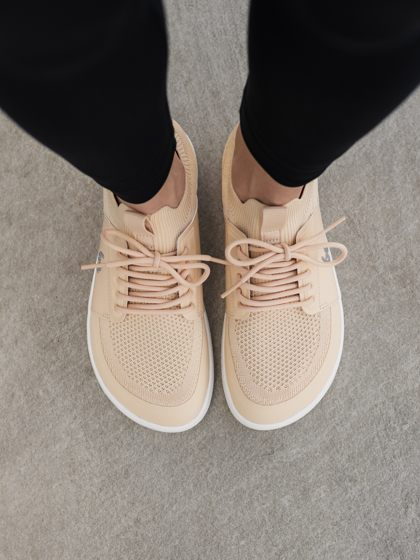 Baskets pieds nus Be Lenka Swift - Beige Crème
