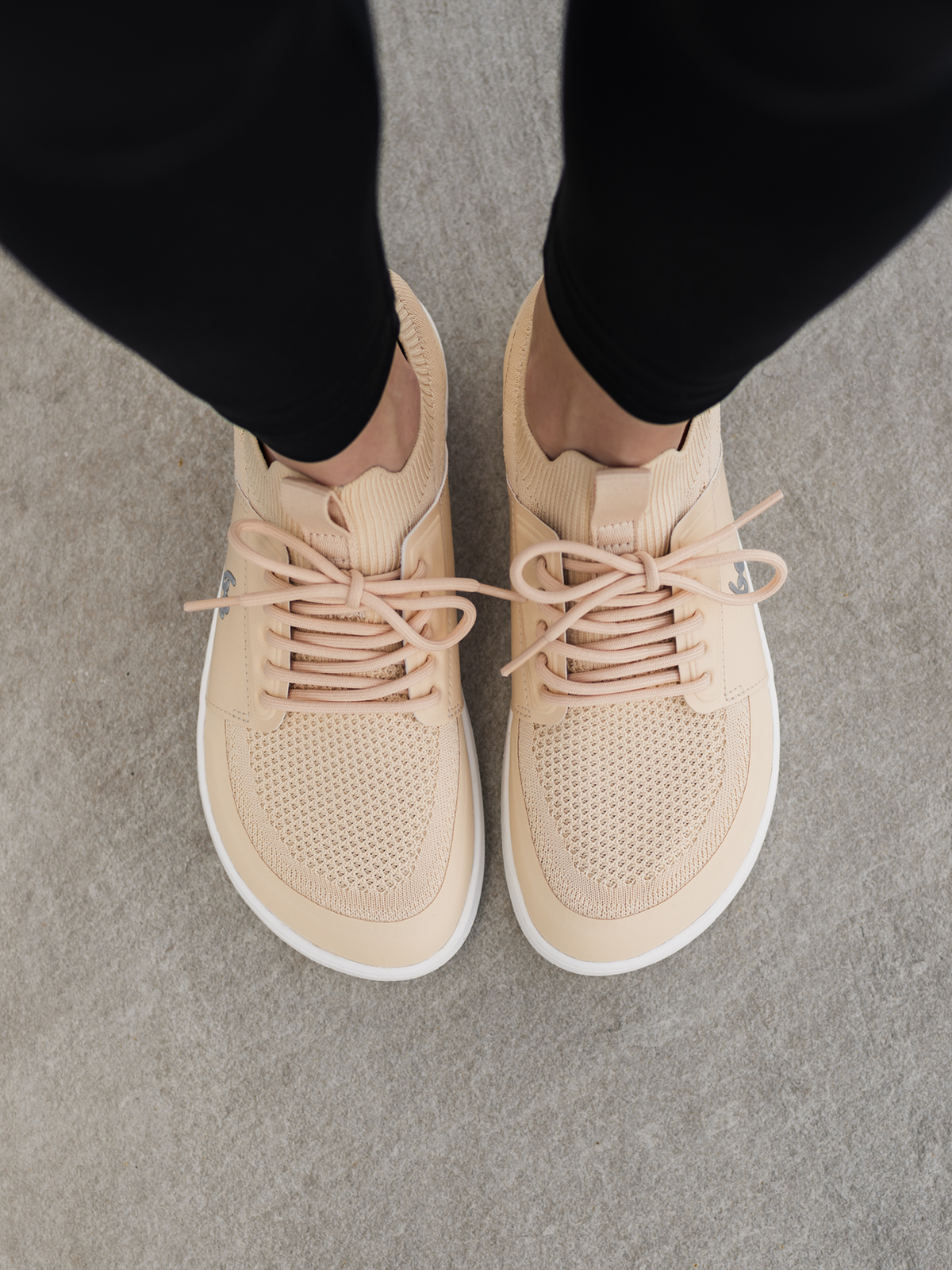 Barefoot Sneakers Be Lenka Swift - Beige Cream