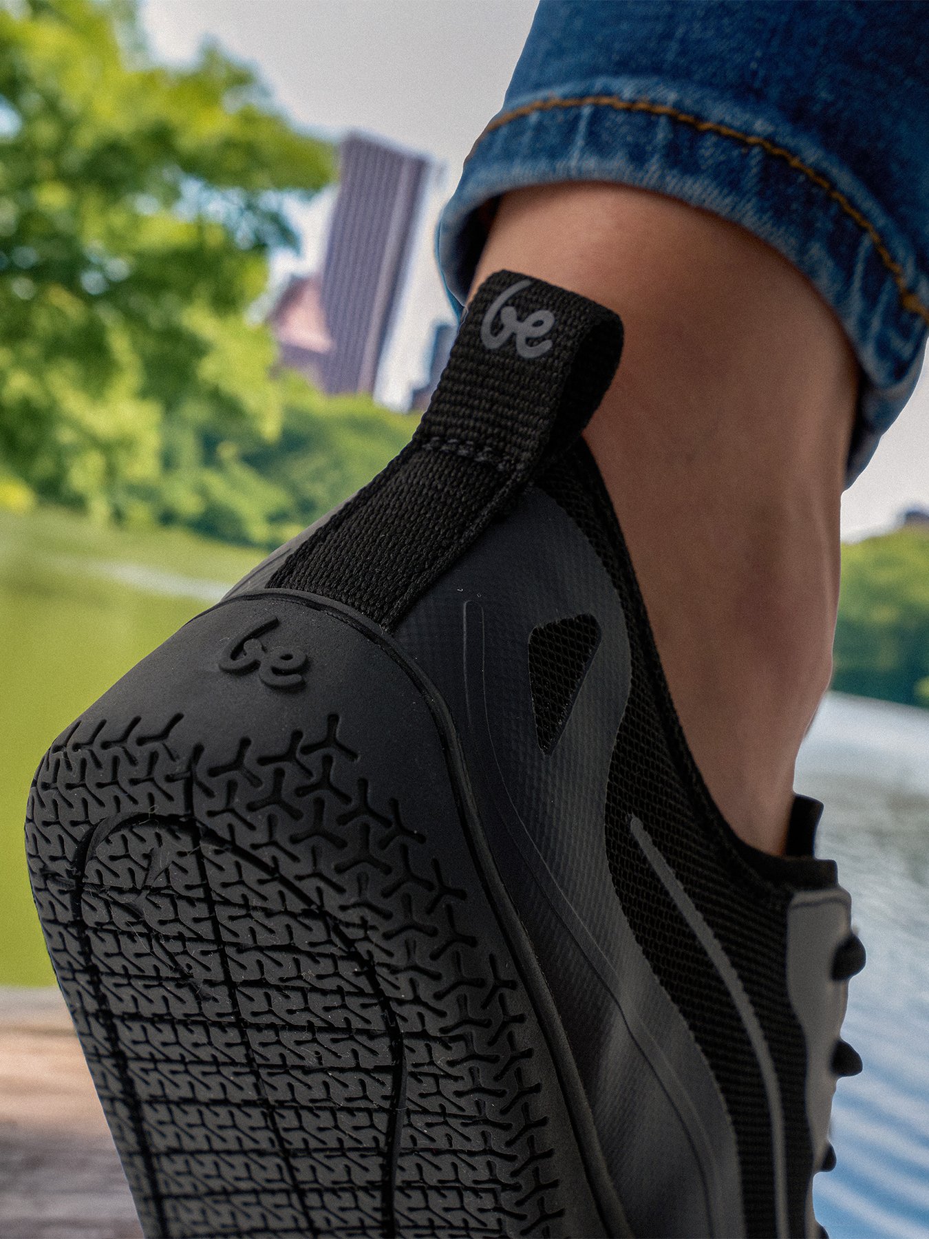 Barefoot Sneakers Be Lenka Velocity - All Black