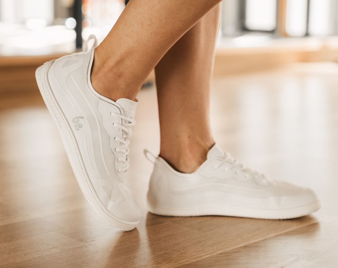 Baskets pieds nus Be Lenka Velocity - Tout blanc