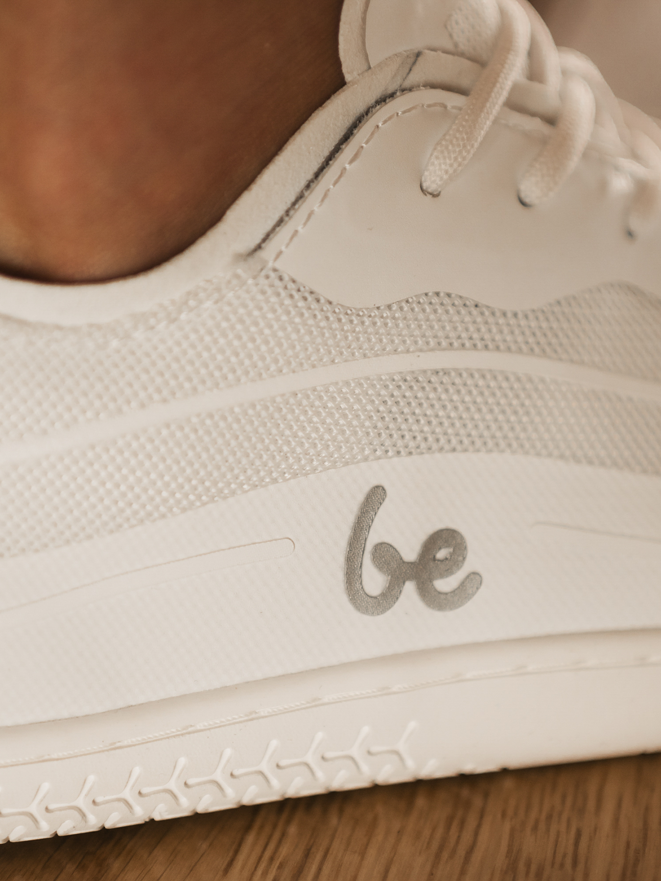 Baskets pieds nus Be Lenka Velocity - Tout blanc