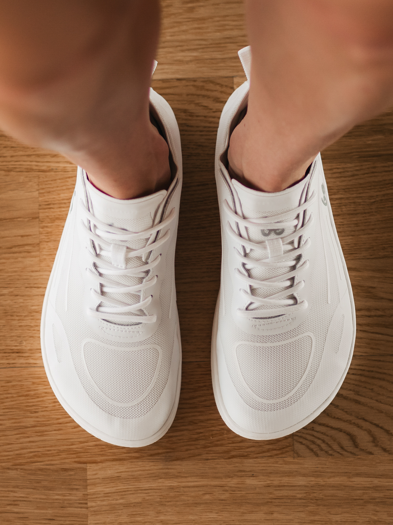 Baskets pieds nus Be Lenka Velocity - Tout blanc