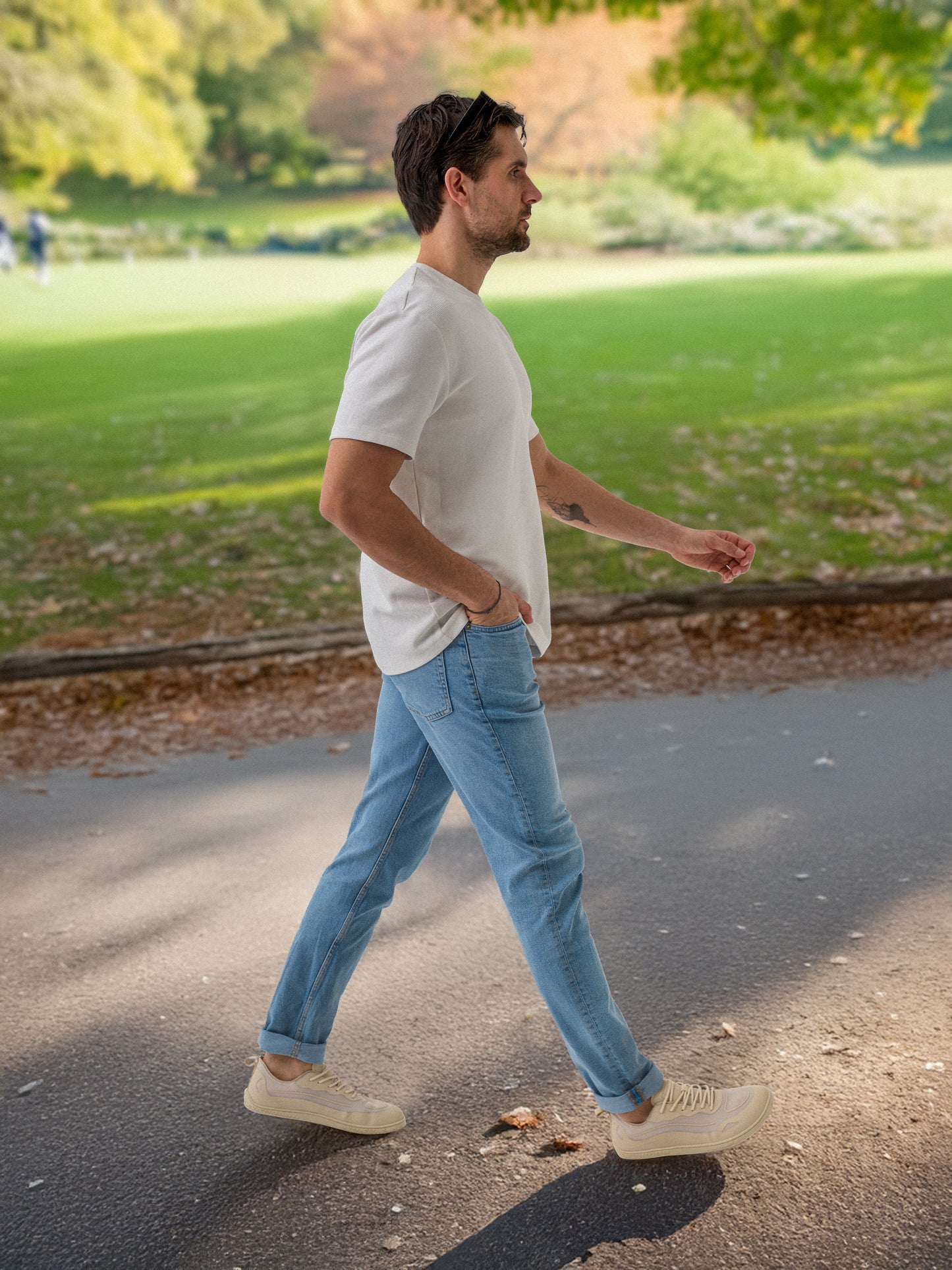 Barefoot Sneakers Be Lenka Velocity - Beige