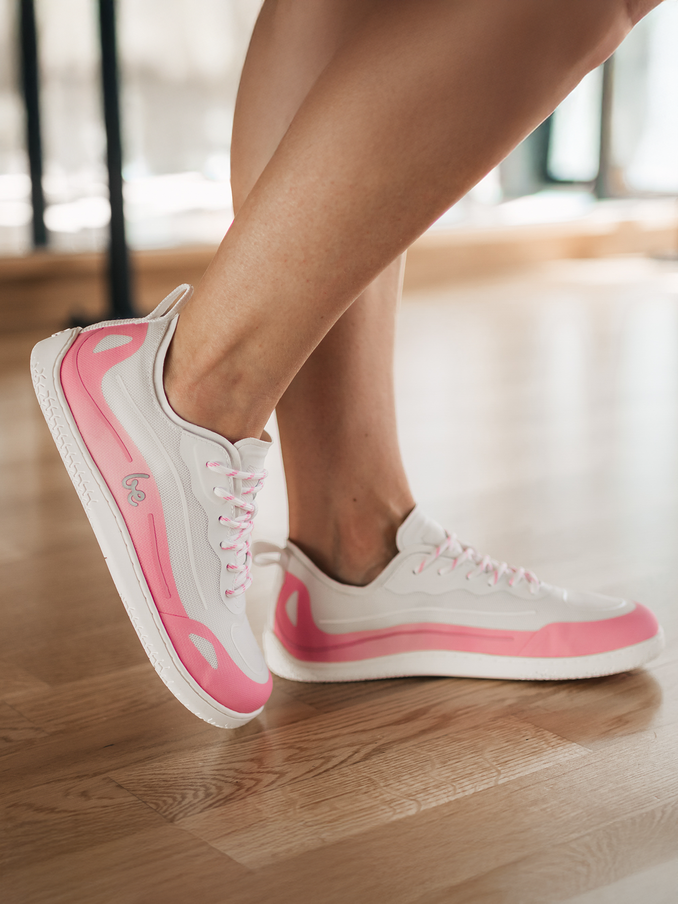 Baskets pieds nus Be Lenka Velocity - Rose clair