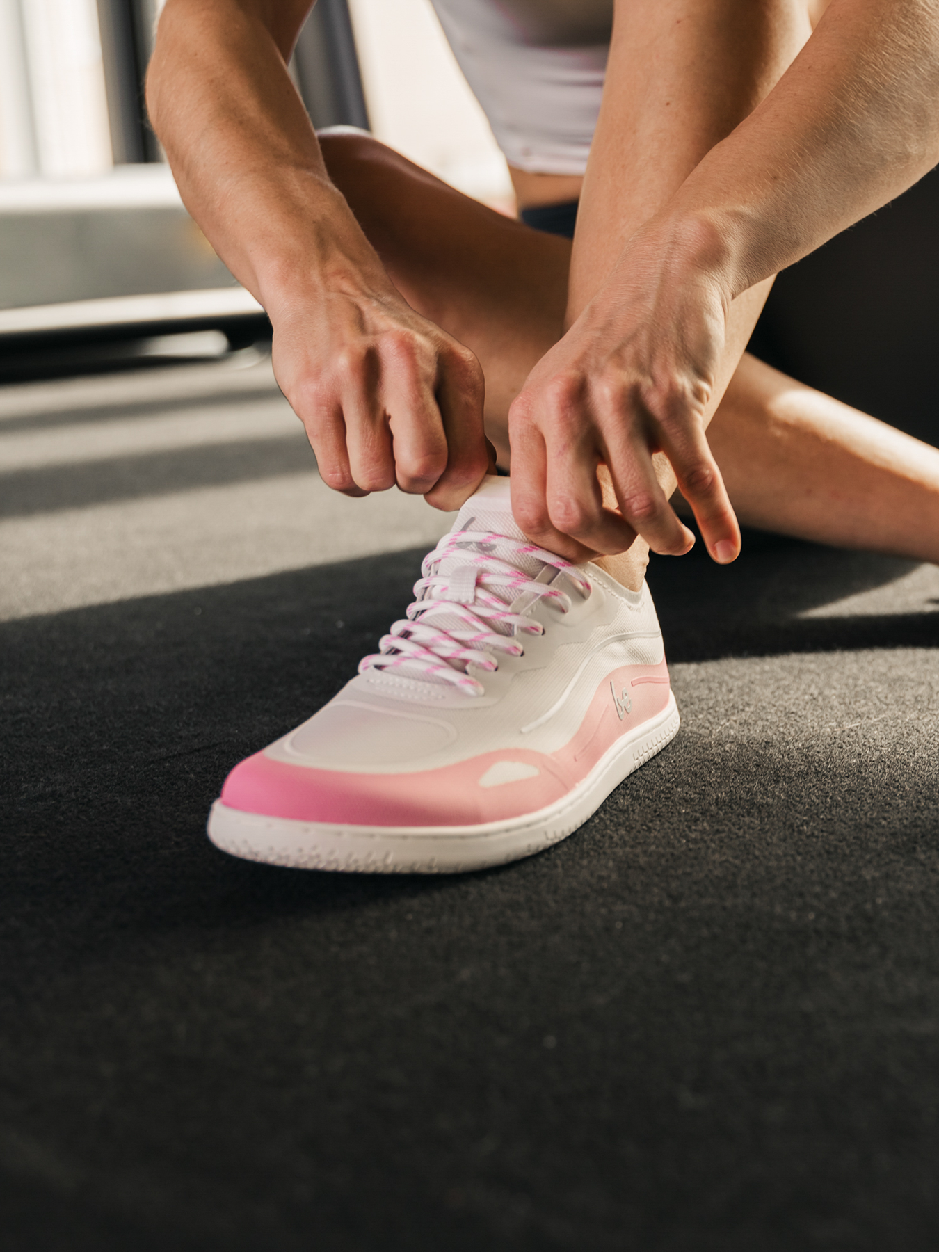 Baskets pieds nus Be Lenka Velocity - Rose clair