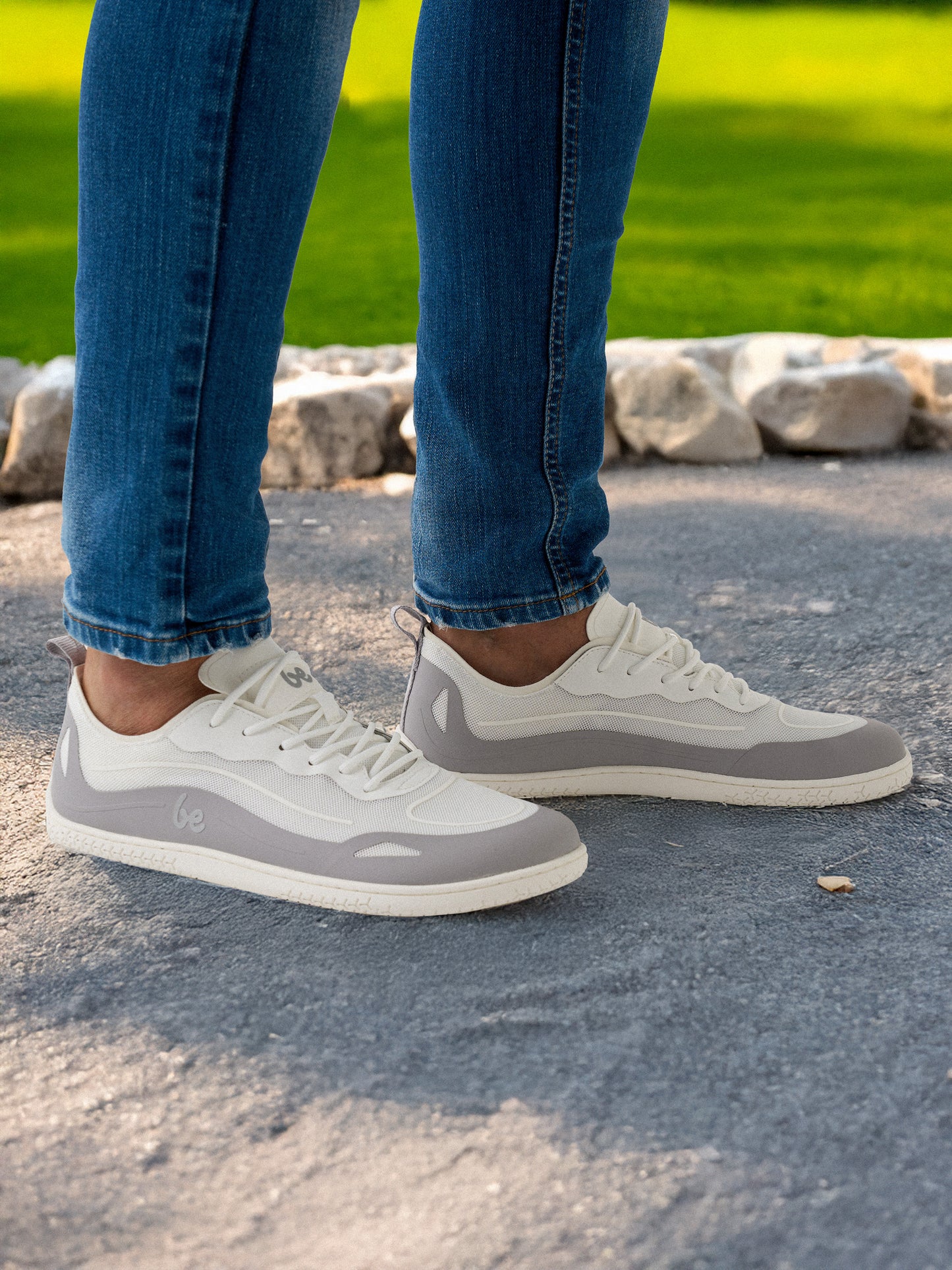 Baskets pieds nus Be Lenka Velocity - Ardoise