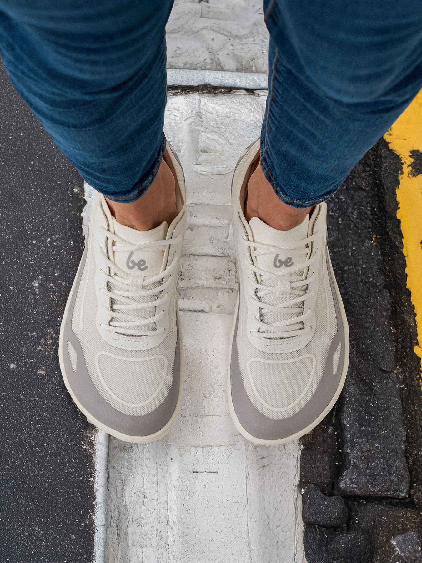 Baskets pieds nus Be Lenka Velocity - Ardoise