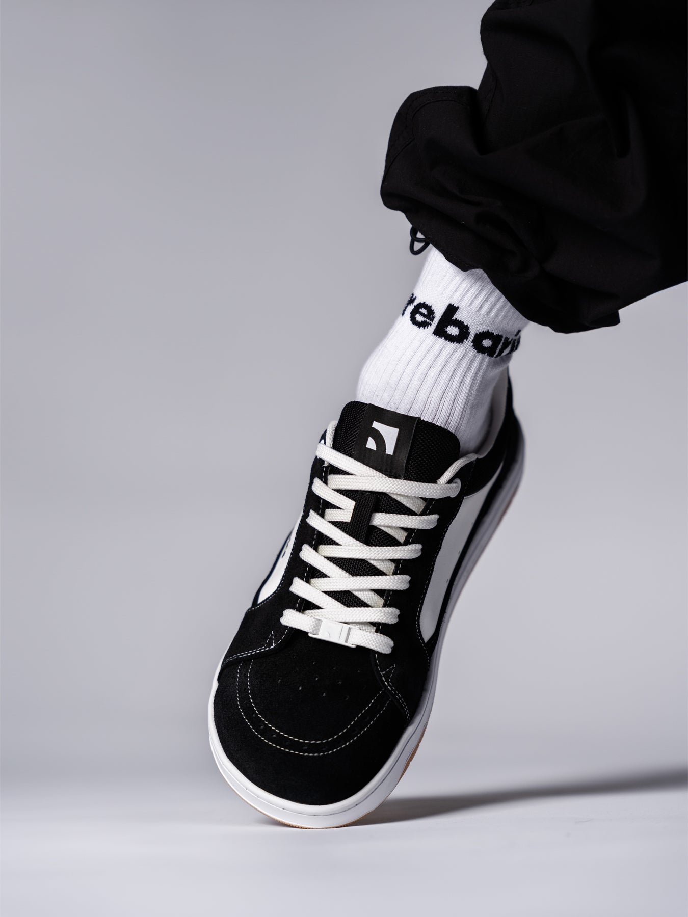 Chaussures pieds nus Barebarics Legend - Noir et blanc