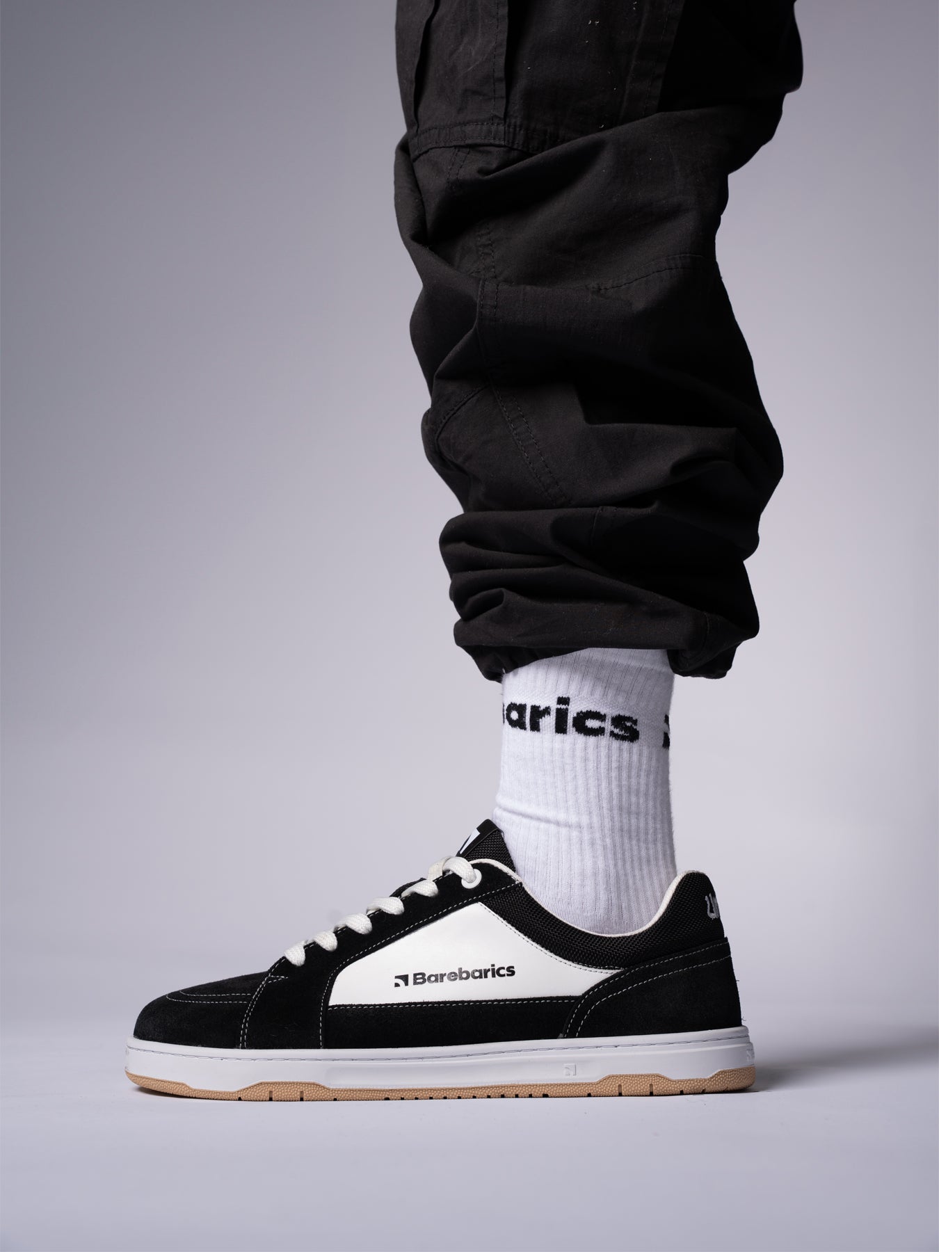 Barefoot Shoes Barebarics Legend - Black & White