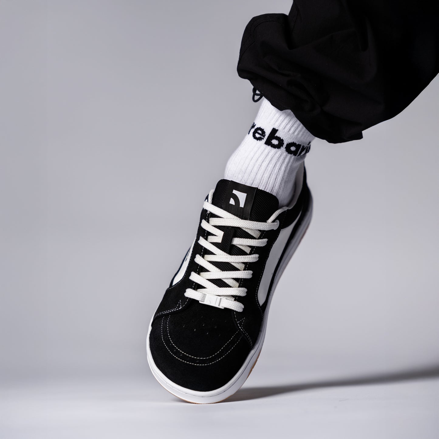 Chaussures pieds nus Barebarics Legend - Noir et blanc