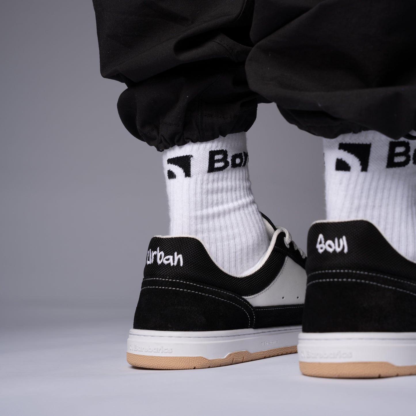 Chaussures pieds nus Barebarics Legend - Noir et blanc