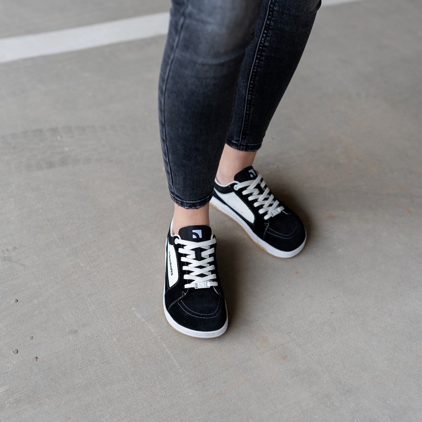 Chaussures pieds nus Barebarics Legend - Noir et blanc