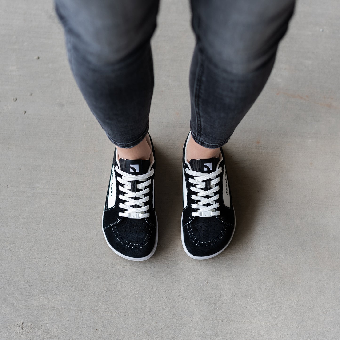 Chaussures pieds nus Barebarics Legend - Noir et blanc