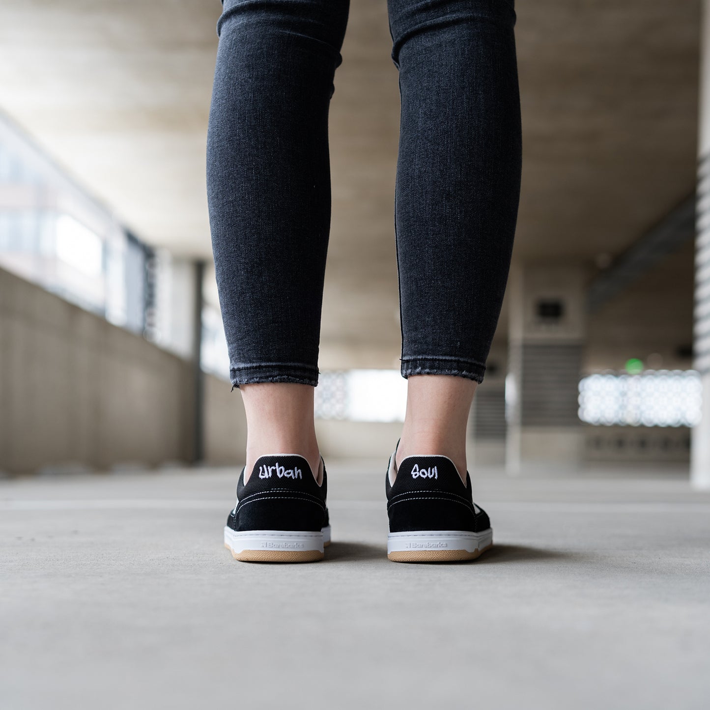 Chaussures pieds nus Barebarics Legend - Noir et blanc