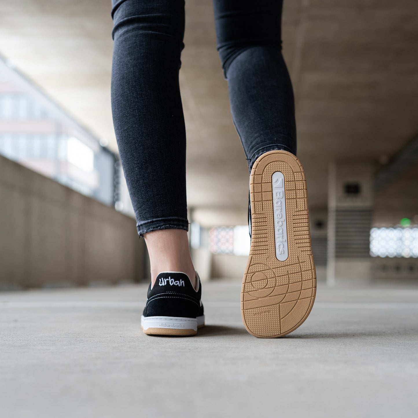 Chaussures pieds nus Barebarics Legend - Noir et blanc