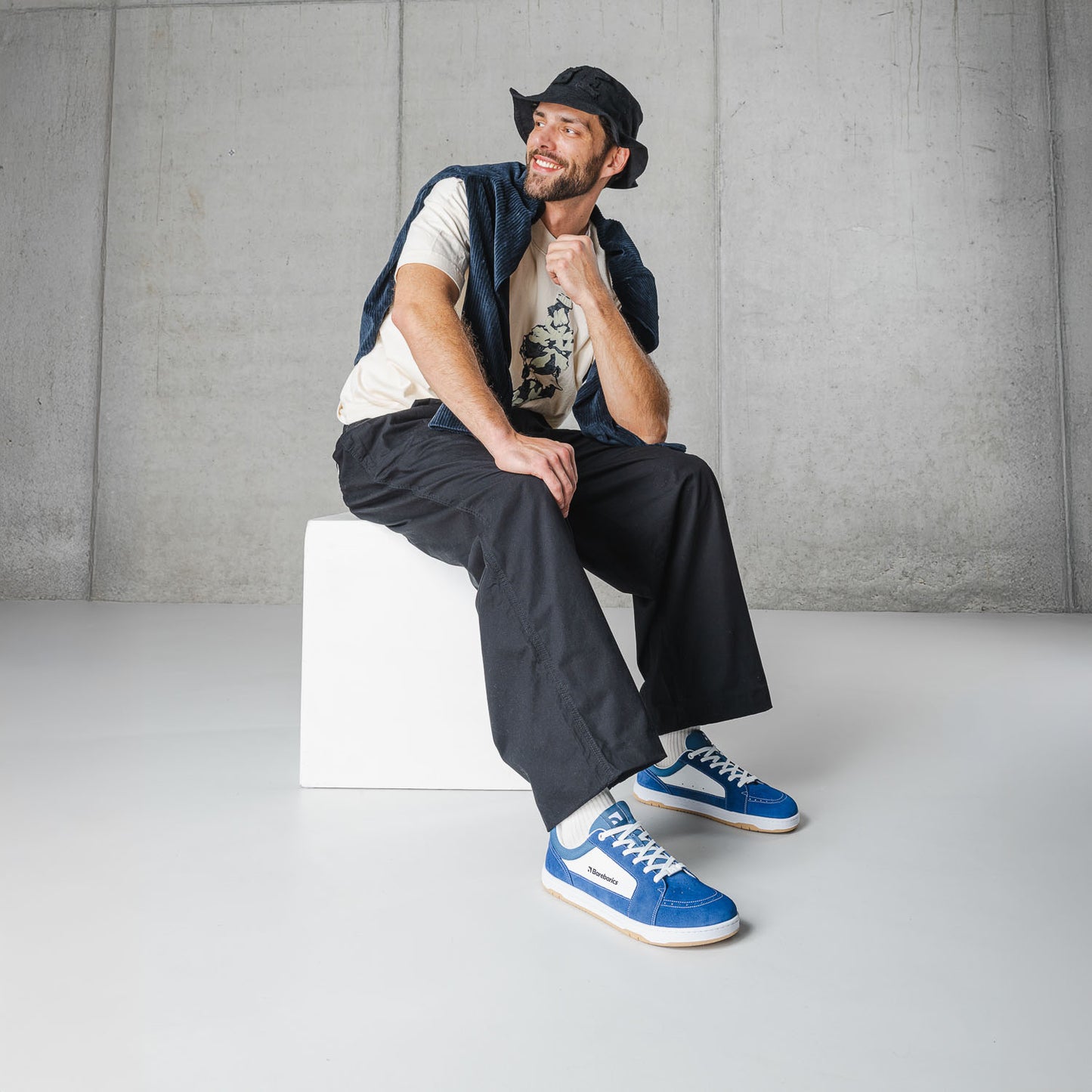 Barefoot Shoes Barebarics Legend - Blue