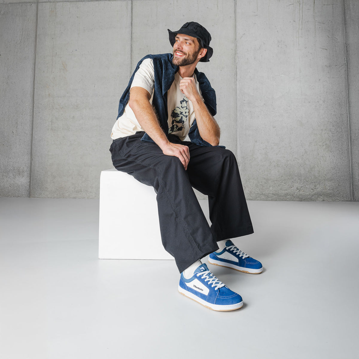 Barefoot Shoes Barebarics Legend - Blue