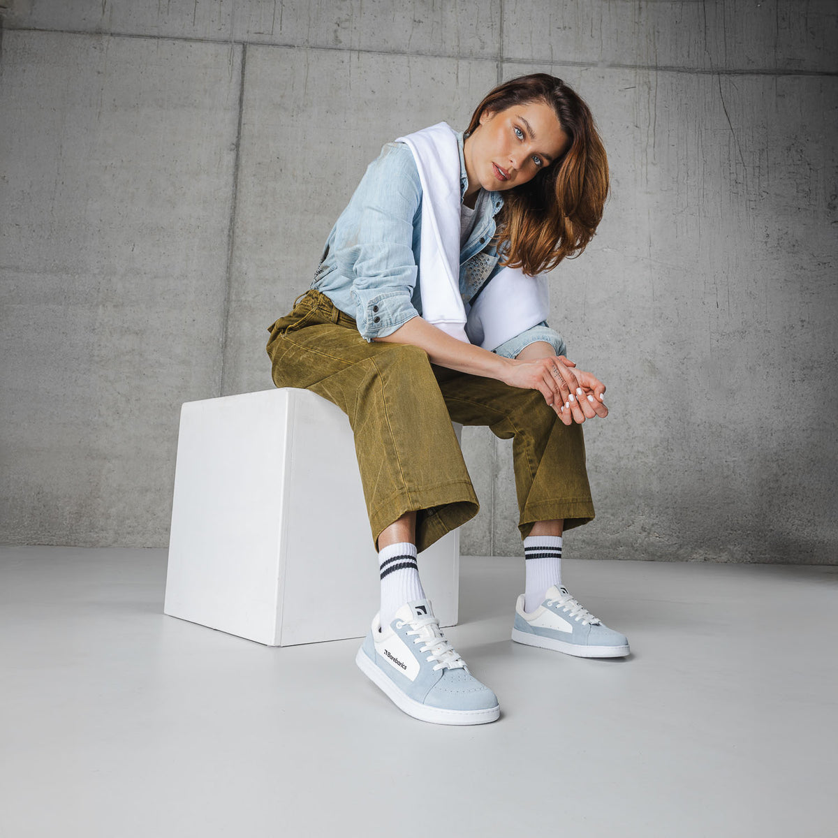 Barefoot Shoes Barebarics Legend - Ice Blue
