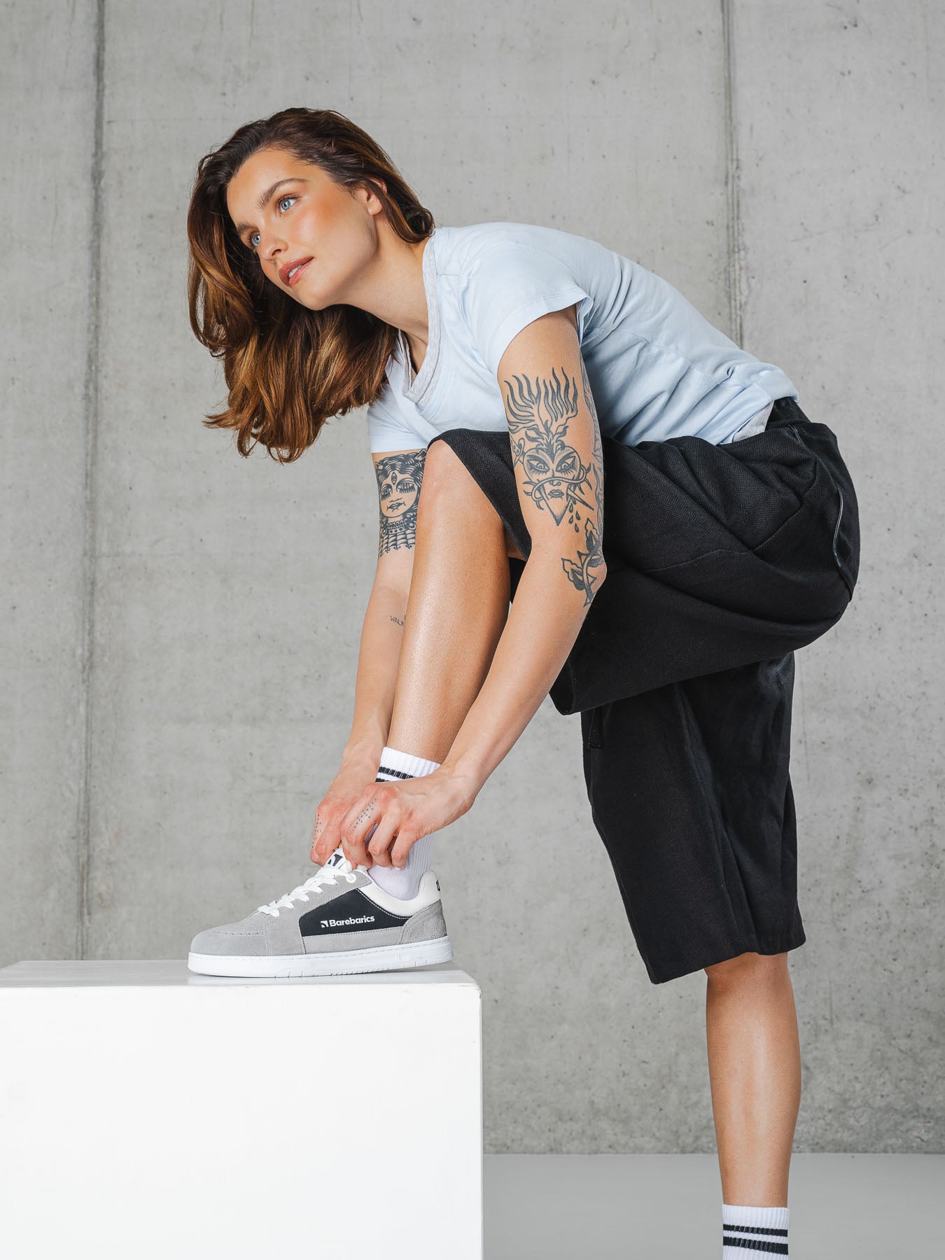 Barefoot Shoes Barebarics Legend - Light Grey