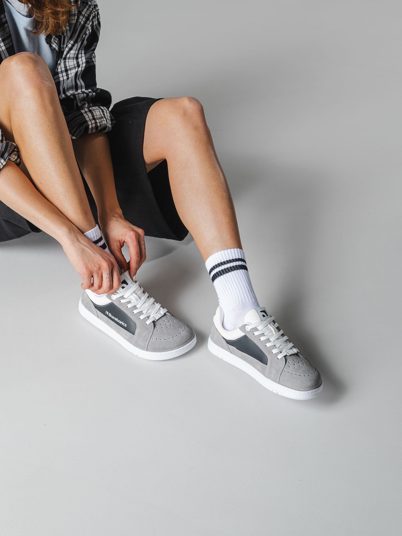 Barefoot Shoes Barebarics Legend - Light Grey