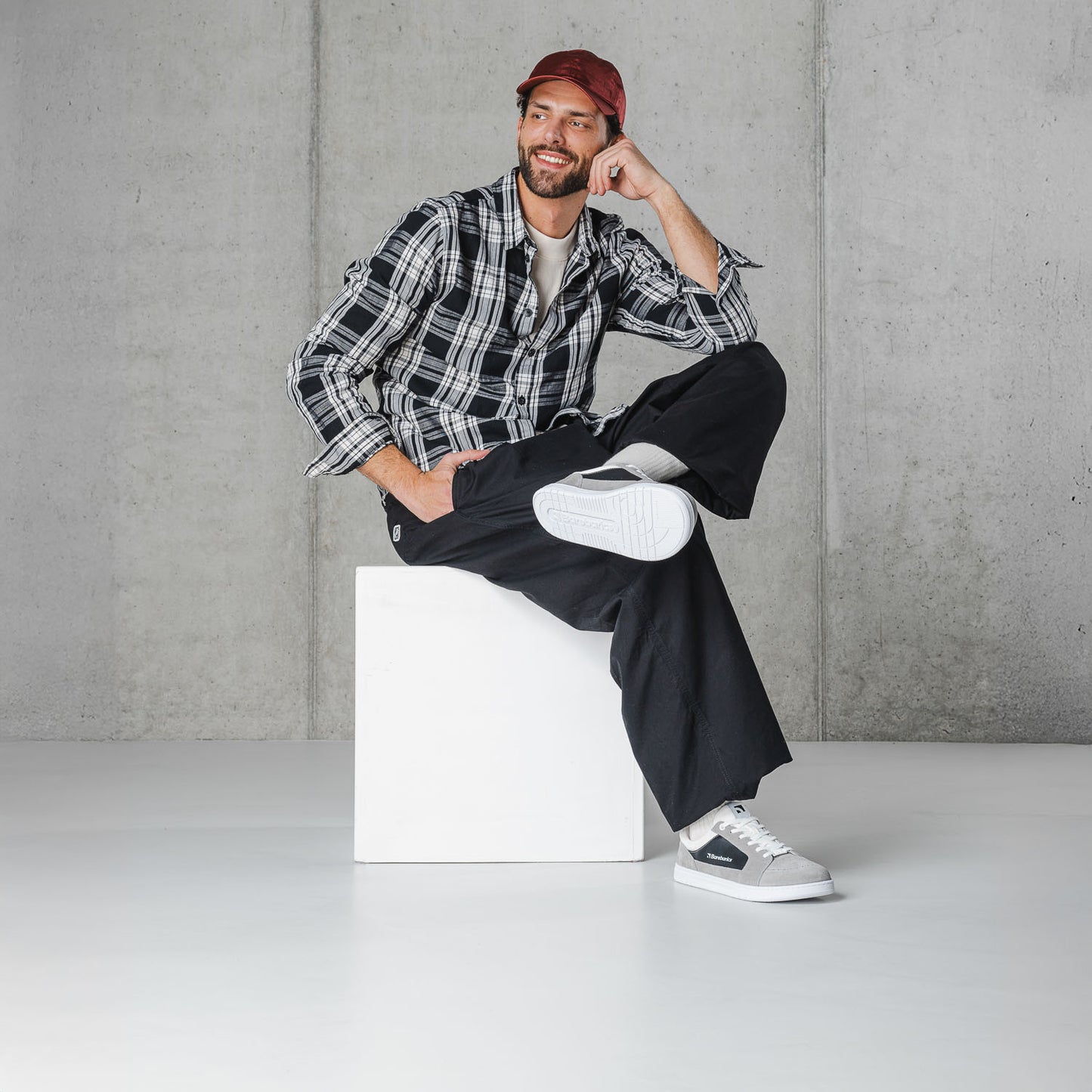 Barefoot Shoes Barebarics Legend - Light Grey