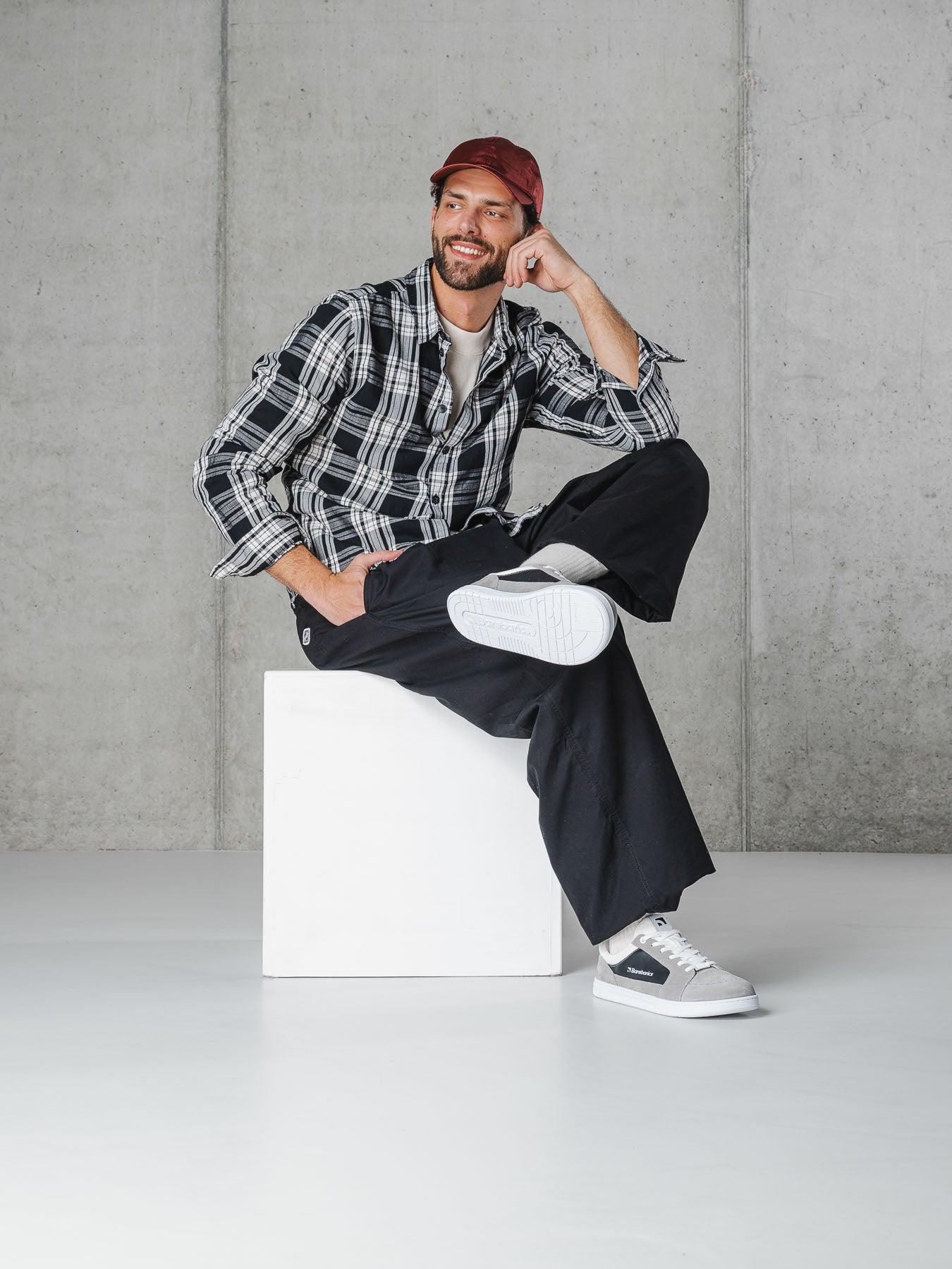 Barefoot Shoes Barebarics Legend - Light Grey