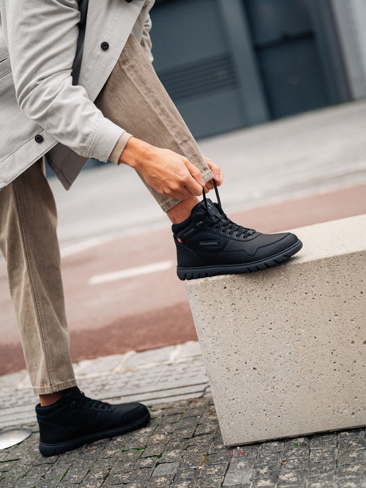 Barefoot Shoes Barebarics UrbanEdge - All Black