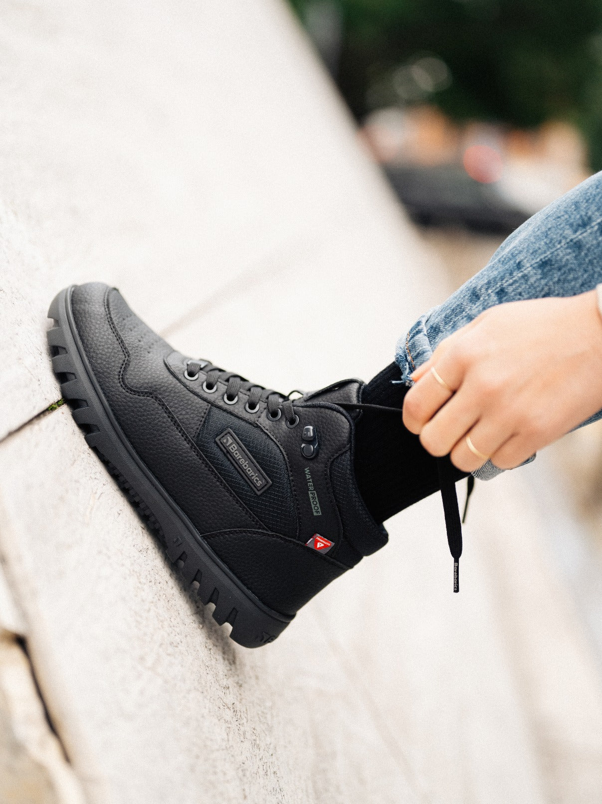 Barefoot Shoes Barebarics UrbanEdge - All Black