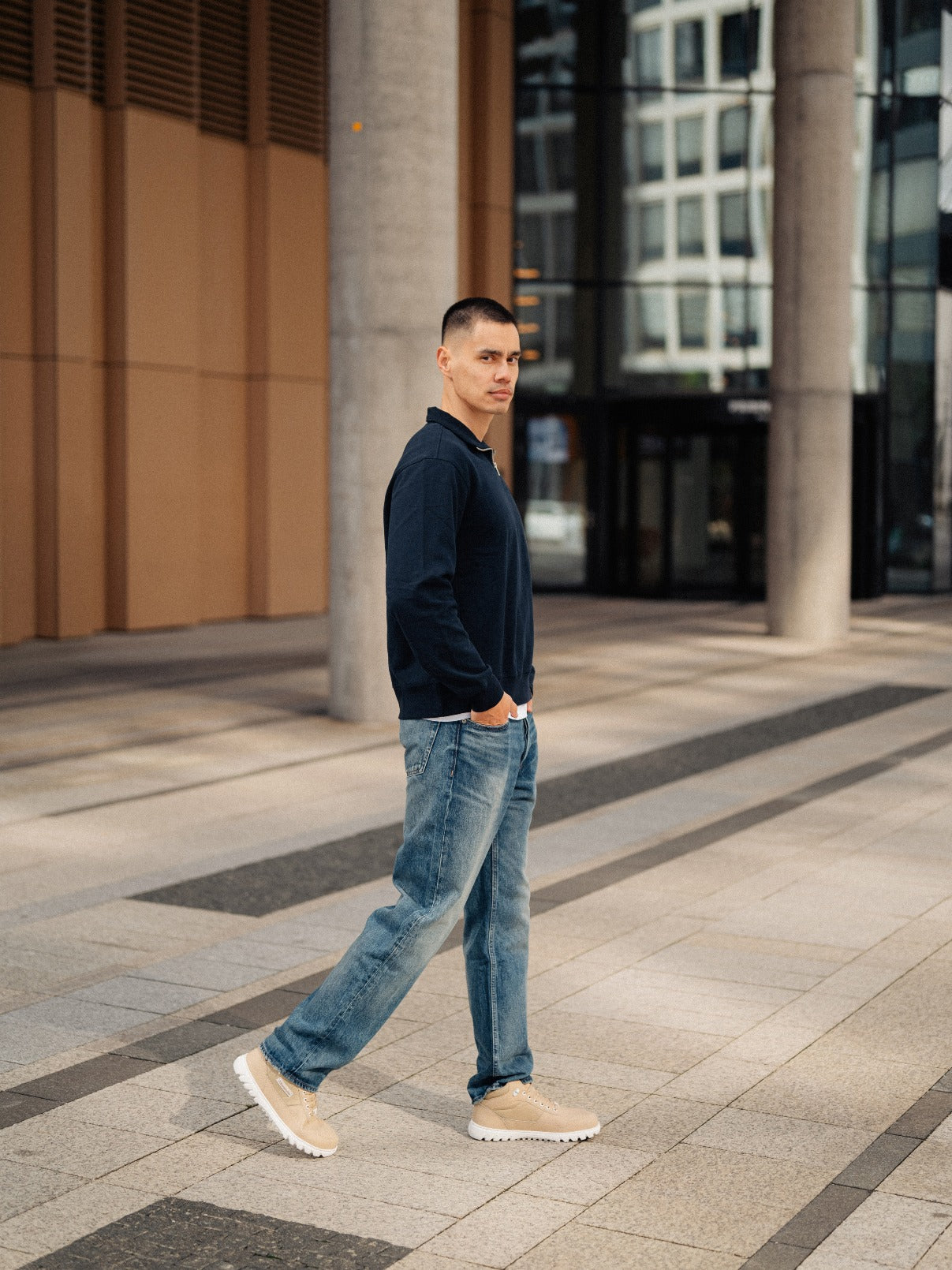 Barefoot Shoes Barebarics UrbanEdge - Beige