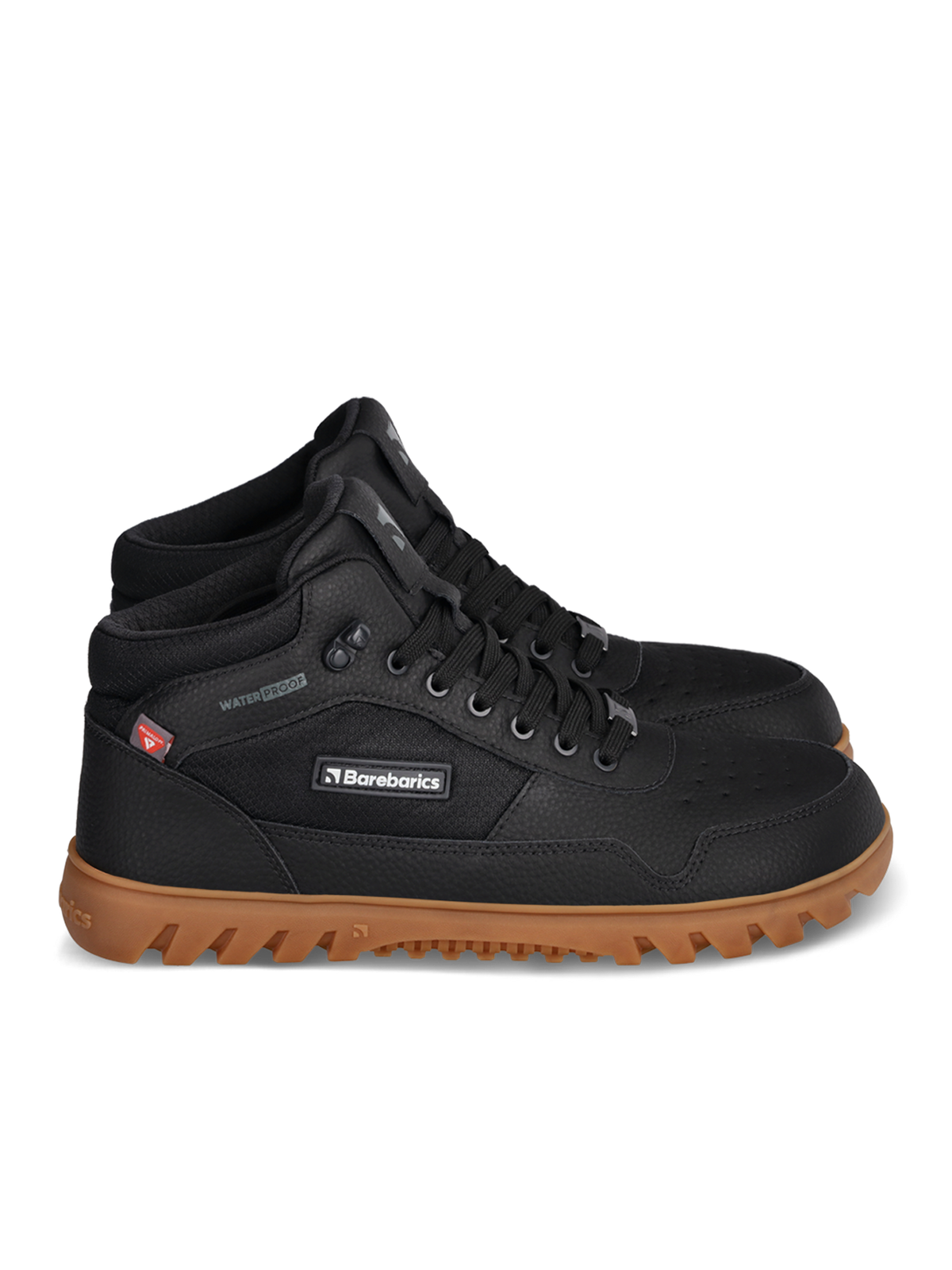 Winter Barefoot Boots Barebarics UrbanEdge - Black (sale)