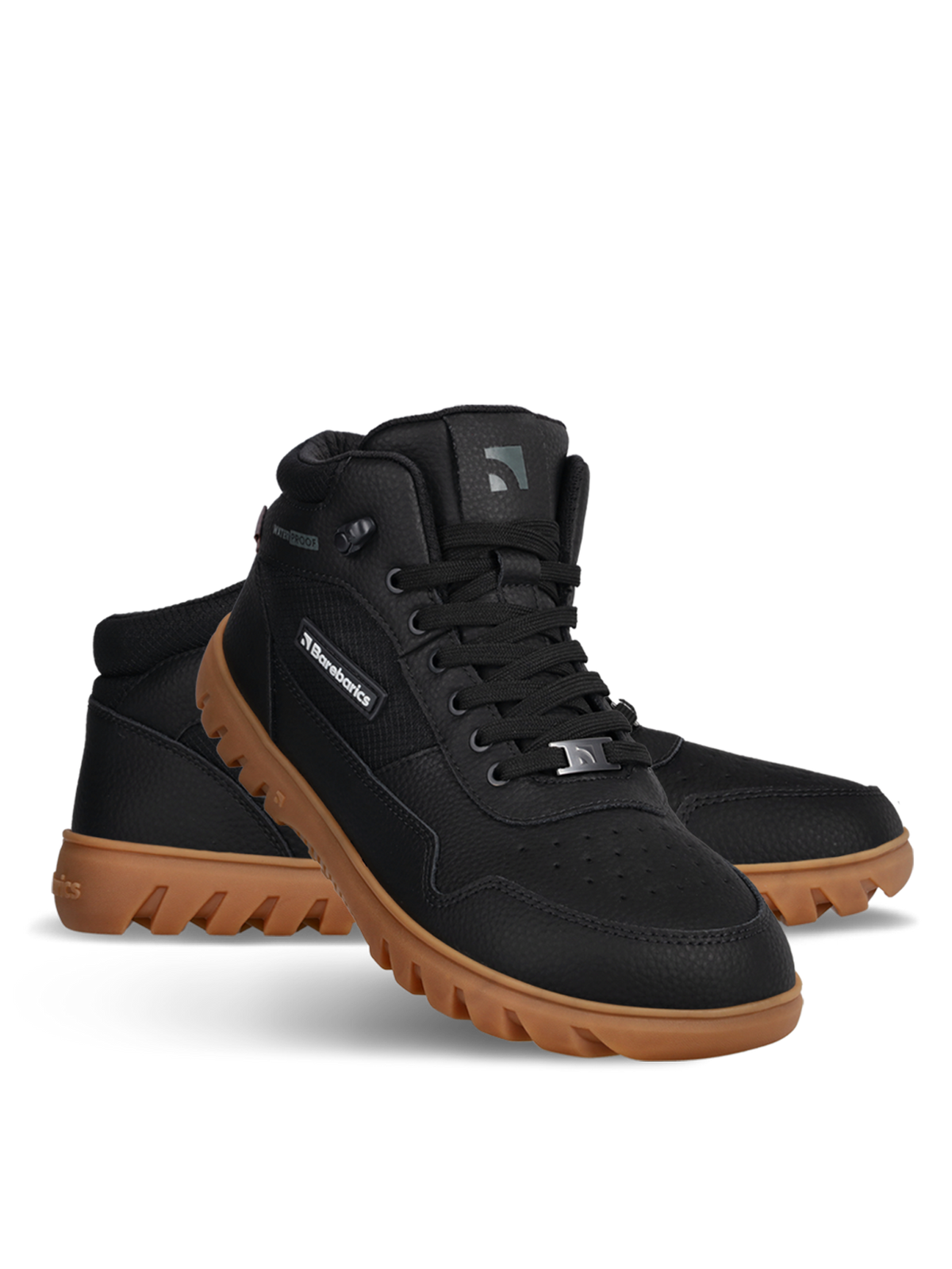 Winter Barefoot Boots Barebarics UrbanEdge - Black (sale)