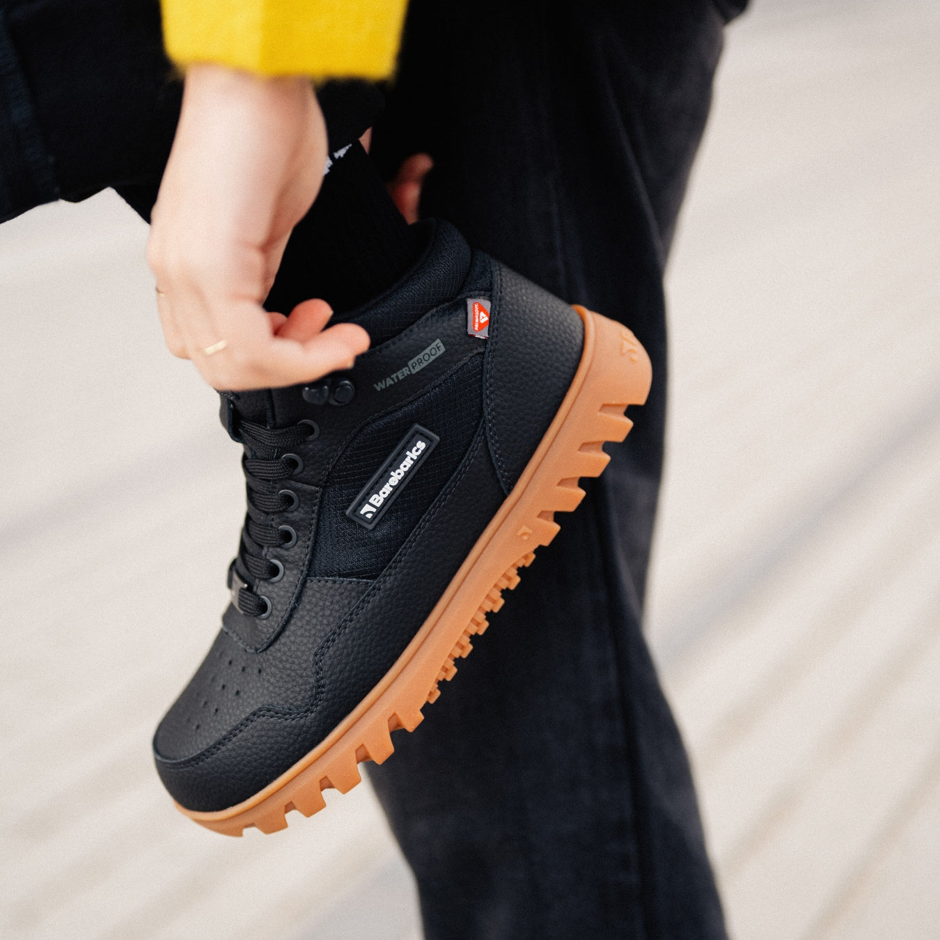 Barefoot Shoes Barebarics UrbanEdge - Black