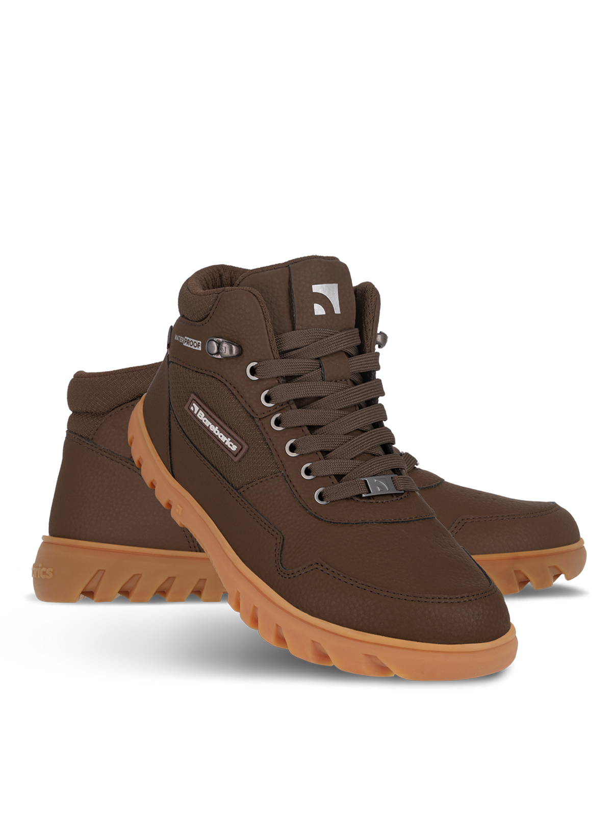 Winter Barefoot Boots Barebarics UrbanEdge - Dark Brown